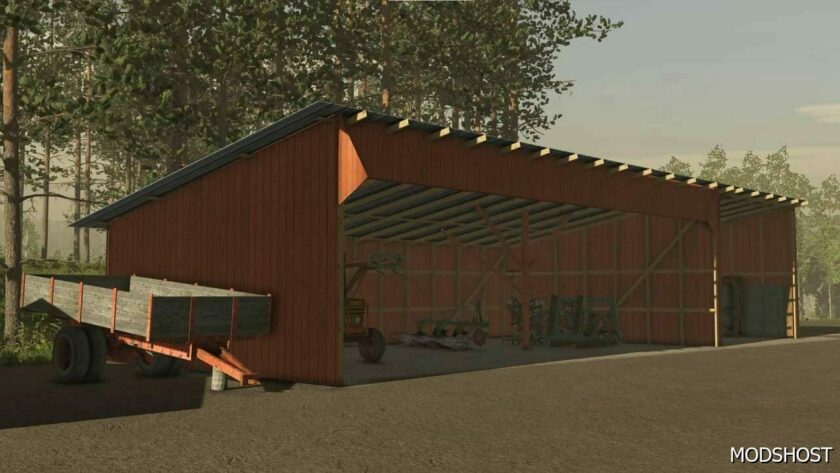 FS22 Placeable Mod: Finnish Shed (Featured)