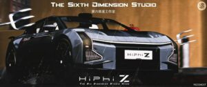 GTA 5 Vehicle Mod: Human Horizon Hiphi Z 2023 Animation | Add-On | Tuning (Featured)