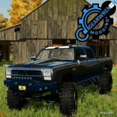 FS22 Dodge Car Mod: GWM 1991 Dodge W250 Crew V2.0 (Featured)