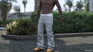 GTA 5 Player Mod: Sagged Flared Sweatpants MP Male (Image #2)