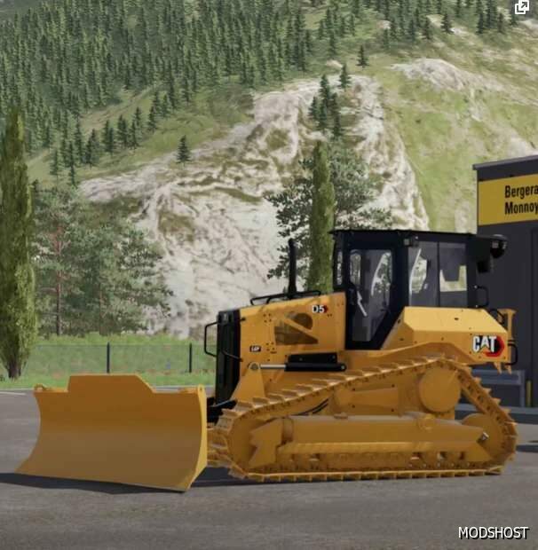 FS22 Caterpillar Forklift Mod: NG CAT D5 LGP (Featured)