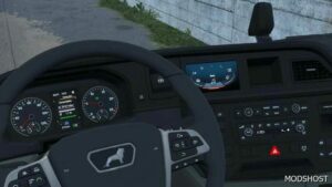 ETS2 MAN Mod: Analog Dashboard Interior for MAN TGX 2020 V1.2 (Image #2)