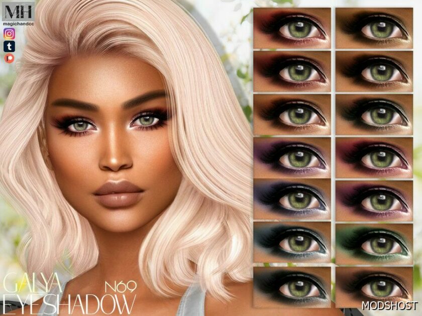 Sims 4 Female Makeup Mod: Patreon Galya Eyeshadow N69 (Featured)