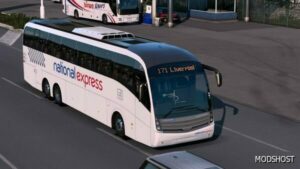 ETS2 Volvo Bus Mod: Caetano Levante Volvo B11R Basic Version 1.49 (Featured)