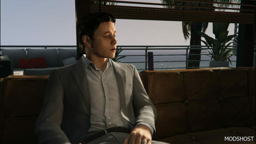 GTA 5 Player Mod: Norman Jayden Replaces Michael V2.0 (Featured)