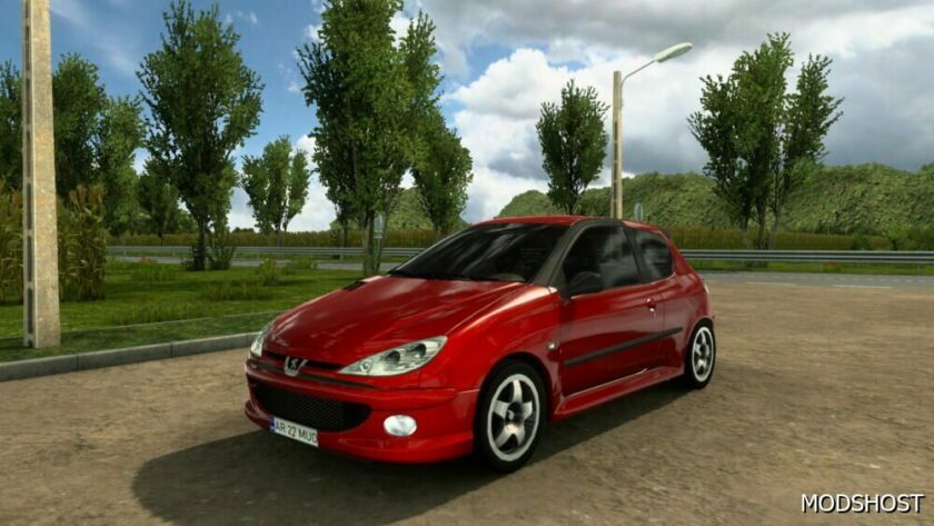 ETS2 Peugeot Car Mod: 206 RC 1.49 (Featured)