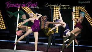 GTA 5 Player Mod: Beauty in Dark – Lingerie + Tutus + Shoes for MP Female (Image #2)