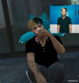 GTA 5 Player Mod: Xxxtentacion Type Polos for MP Male (Image #4)