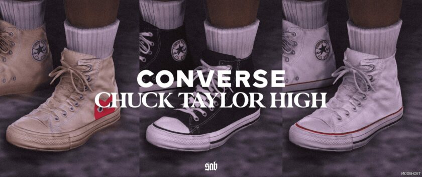 GTA 5 Player Mod: Chuck Taylor High for MP Female (Featured)