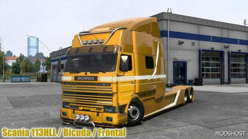 ATS Scania Truck Mod: 113HLL / Bicuda / Frontal V1.1 1.49 (Featured)