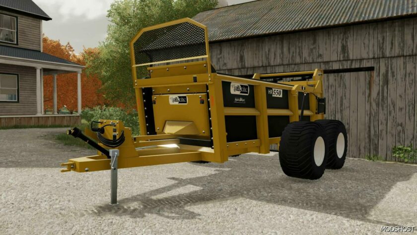 FS22 Manur Mod: PIK Rite Hydra-Ram HR 550 Spreader (Featured)