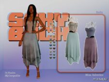 Sims 4 Everyday Clothes Mod: Stella Dress-Outfit (Featured)