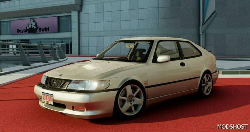 BeamNG Saab Car Mod: 9-3 Aero Coupe 1999 0.31 (Featured)