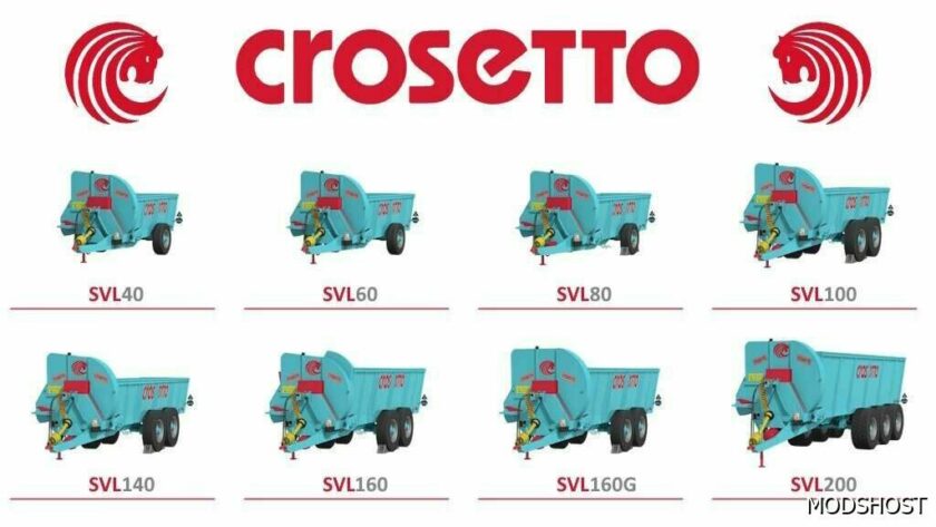 FS22 Mod: Crosetto SVL Pack Additional Features (Featured)