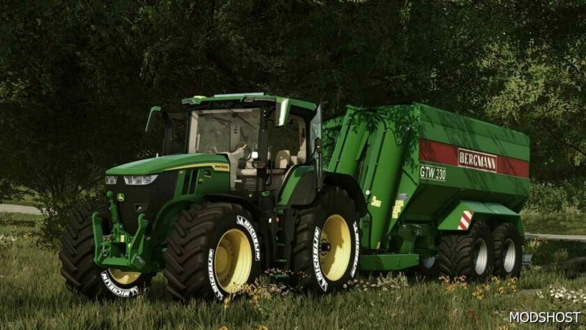 FS22 John Deere Tractor Mod: 7R Edited V1.4 (Featured)