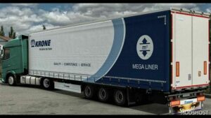 ETS2 Krone Trailer Mod: Profiliner SDP27 & Megaliner V1.1 (Featured)