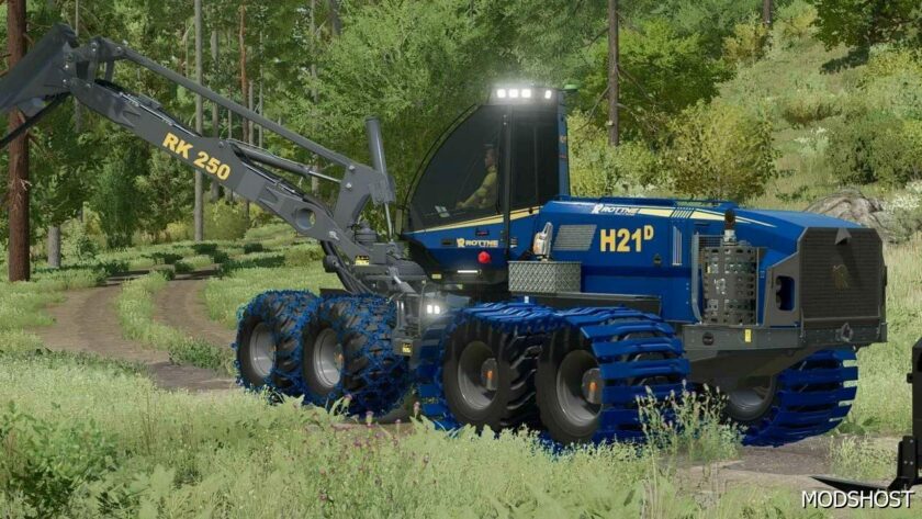 FS22 Vehicle Mod: Rottne H21D V2.0.0.1 (Featured)