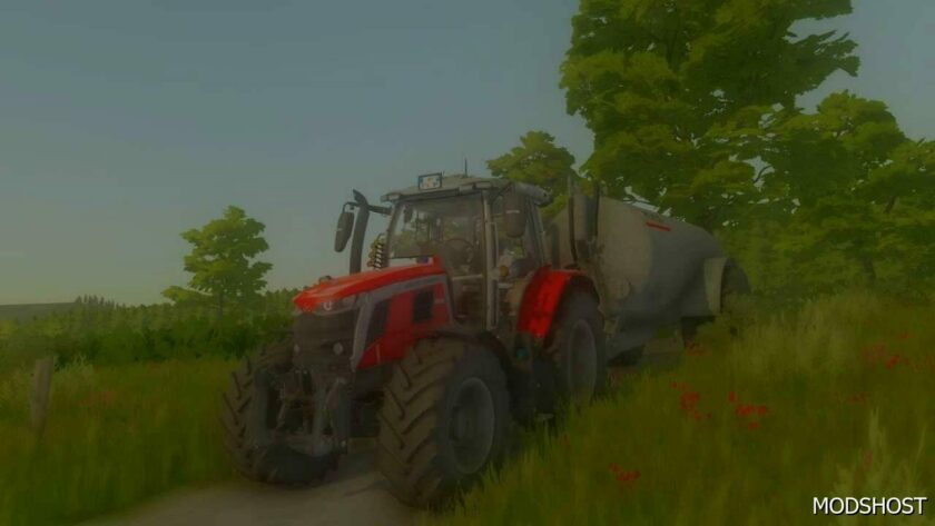 FS22 Massey Ferguson Tractor Mod: 6S Edited V2.0.2 (Featured)