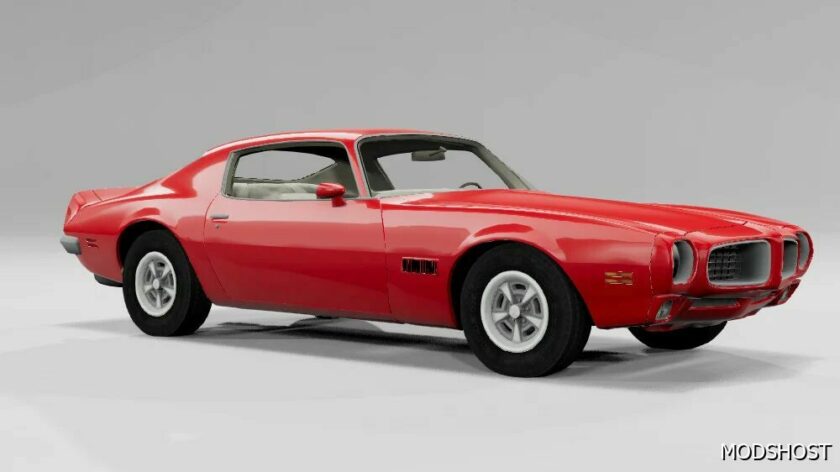 BeamNG Pontiac Car Mod: Firebird 1970 0.31 (Featured)