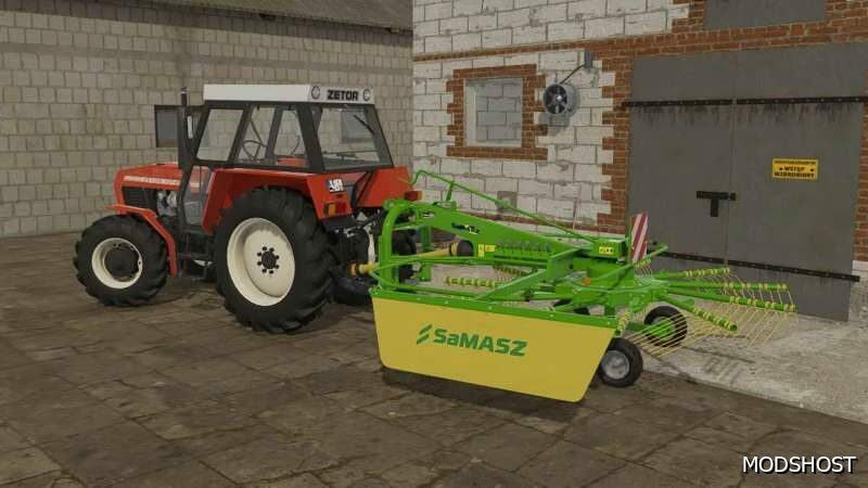 FS22 Tedder Mod: Samasz Z-350 (Featured)