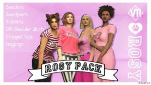 GTA 5 Player Mod: Rosy Pack for MP Females (Featured)