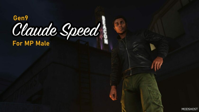 GTA 5 Player Mod: GEN9 Claude Speed for MP Male (Featured)