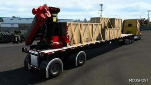 ATS Trailer Mod: Transcraft TL2000 Flatbed Custom V3.2 (Featured)