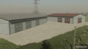 FS22 Placeable Mod: Garage 40×19 (Featured)