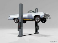 BeamNG Mod: Two-Post Lift 0.31 (Featured)