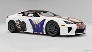 BeamNG Lexus Car Mod: LFA 1.12 0.31 (Featured)