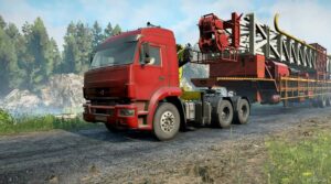 SnowRunner Truck Mod: Azov 5000 8×4 6×6 6×4 V1.1 (Image #4)