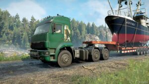 SnowRunner Truck Mod: Azov 5000 8×4 6×6 6×4 V1.1 (Image #5)