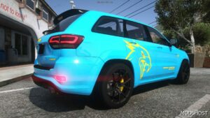 GTA 5 Jeep Vehicle Mod: 2020 Jeep Trackhawk SRT Add-On / Fivem (Featured)