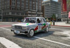 GTA 5 Vehicle Mod: Lada 21074 1.6 Rally Car Add-On | Fivem | Template (Image #5)