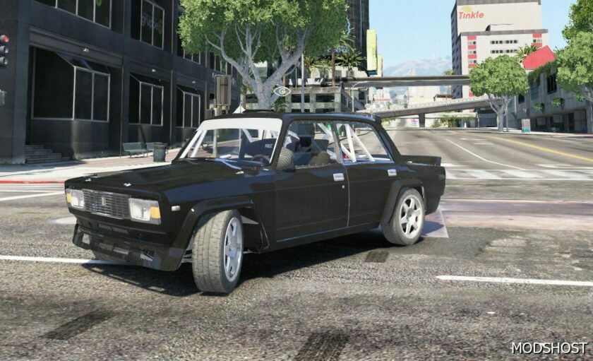 GTA 5 Vehicle Mod: Lada 1.6 Vfts Fivem | Replace | Template V2.1 (Featured)