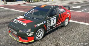 GTA 5 Mitsubishi Vehicle Mod: Lancer EVO X R4 Fivem | Add-On (Featured)