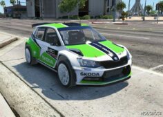 GTA 5 Vehicle Mod: 2018 Skoda Fabia R5 WRC Fivem | Add-On (Image #4)