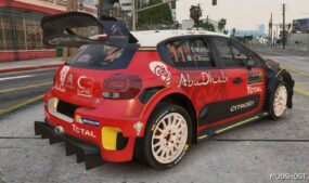 GTA 5 Vehicle Mod: 2017 Citroen C3 WRC Fivem | Add-On (Image #3)