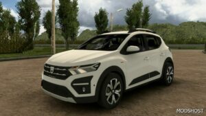 ETS2 Dacia Car Mod: 2021 Dacia Sandero Stepway 1.49 (Featured)