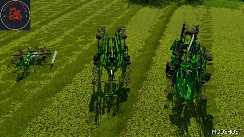 FS22 Fendt Tedder Mod: Former Pack V1.1 (Featured)