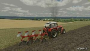 FS22 Plough Mod: Unia Ibis 3+1/4 (Featured)