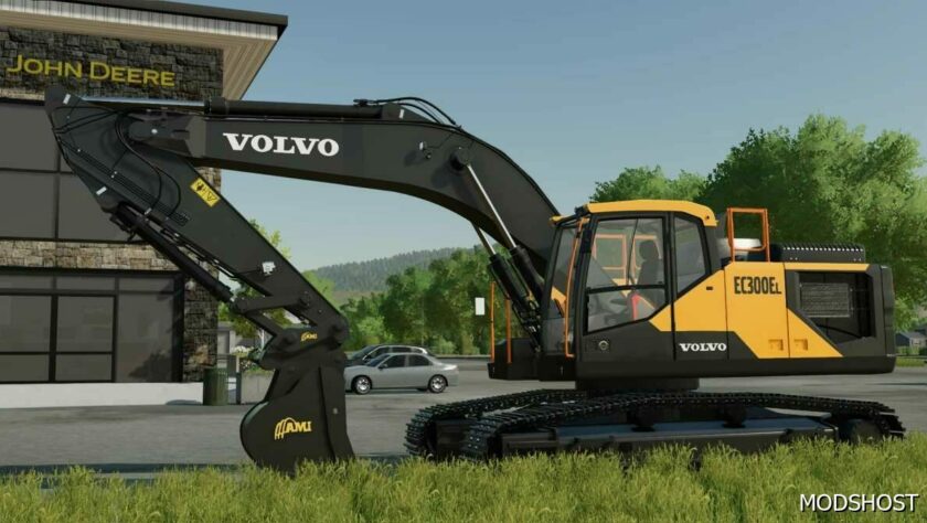 FS22 Volvo Forklift Mod: EC300 (Featured)