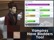 Sims 4 Mod: Vampires Have Bladders Too! (Featured)