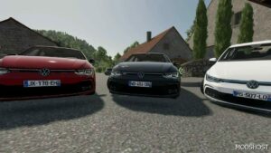 FS22 Volkswagen Car Mod: Golf 8 GTI V1.0.0.1 (Image #5)