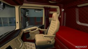 ETS2 Scania Mod: 2016 S & R Bordo Beige Interior 1.49 (Image #2)