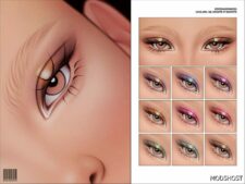 Sims 4 Female Makeup Mod: Eyeshadow N281 (Featured)