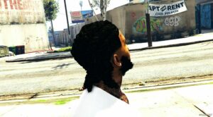 GTA 5 Player Mod: NEW Braids for Franklin (Image #3)