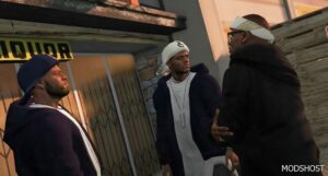 GTA 5 Player Mod: GTA 4 Hustler Gang Add-On PED V1.2 (Image #5)