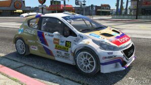 GTA 5 Vehicle Mod: Peugeot 208 R5 Fivem | Add-On (Image #2)