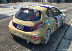 GTA 5 Vehicle Mod: Peugeot 208 R5 Fivem | Add-On (Image #4)